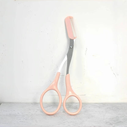 Eyebrow Trimming Scissors with Comb