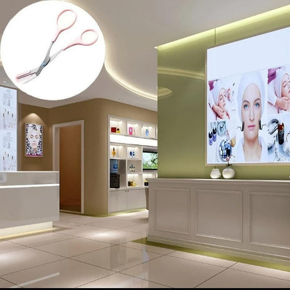 Eyebrow Trimming Scissors with Comb