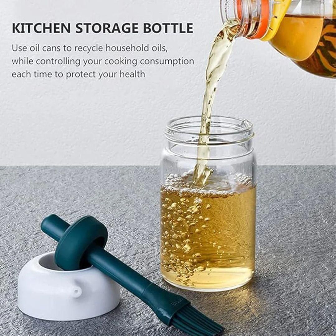 2-in-1 Splash-Free Oil Dispenser (250 ml)