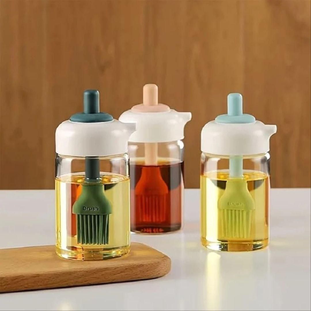 2-in-1 Splash-Free Oil Dispenser (250 ml)